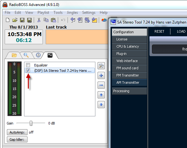dsp quattro plugins problem