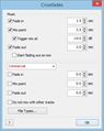 RadioBOSS - Crossfade Setup
